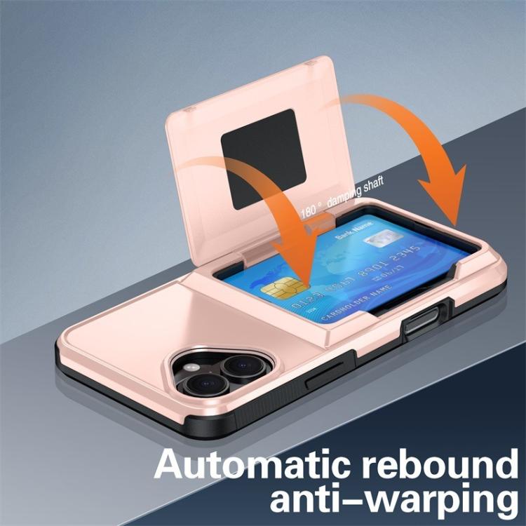 For iPhone 17 Kalebol Flip Card Wallet Holder Shockproof Phone Case(Army Green) - iPhone 17 Cases by Kalebol | Online Shopping UK | buy2fix