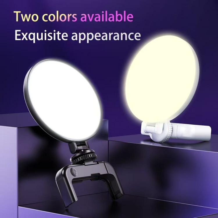 A01 Smartphone Photography Live Streaming Round LED Fill Light Portable Selfie Light(White) - Selfie Light by buy2fix | Online Shopping UK | buy2fix