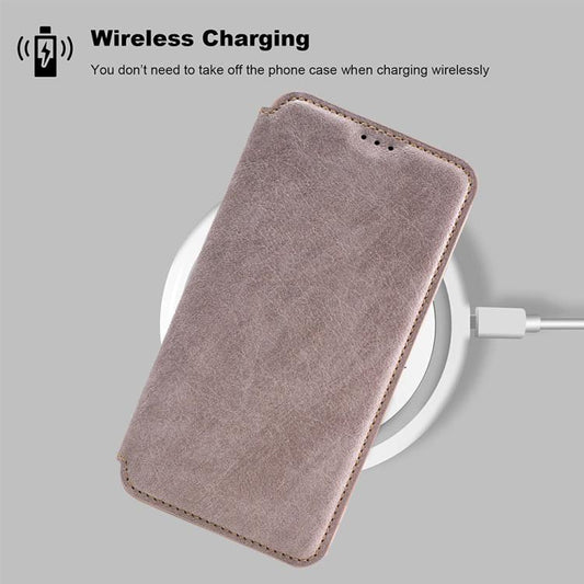 For iPhone 17 Air Kalebol Flip Card Slot MagSafe Leather Phone Case(Pink) - iPhone 17 Air Cases by Kalebol | Online Shopping UK | buy2fix
