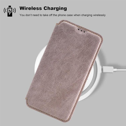 For iPhone 17 Air Kalebol Flip Card Slot MagSafe Leather Phone Case(Brown) - iPhone 17 Air Cases by Kalebol | Online Shopping UK | buy2fix