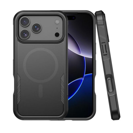 For iPhone 18 Pro Max / 17 Pro Max Kalebol 2 in 1 Matte MagSafe Shockproof Phone Case