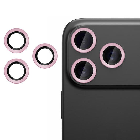 For iPhone 17 Pro Max Kalebol No Flicker Ultra-Thin Individual Camera Lens Tempered Glass Film(Pink) - iPhone 17 Pro Max Tempered Glass by Kalebol | Online Shopping UK | buy2fix