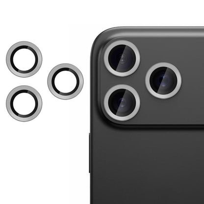 For iPhone 17 Pro Max Kalebol No Flicker Ultra-Thin Individual Camera Lens Tempered Glass Film(Graphite Gray) - iPhone 17 Pro Max Tempered Glass by Kalebol | Online Shopping UK | buy2fix