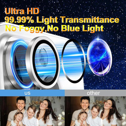 For iPhone 17 Air Kalebol No Flicker Ultra-Thin Individual Camera Lens Tempered Glass Film(Transparent) - iPhone 17 Air Tempered Glass by Kalebol | Online Shopping UK | buy2fix