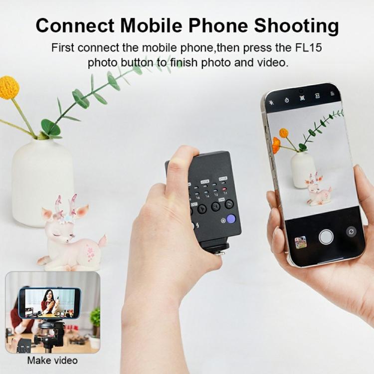 FL15 Camera External Photography Mini Flash Light Professional Portable Hot Shoe LED Light -  by buy2fix | Online Shopping UK | buy2fix