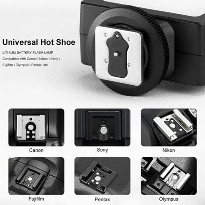 FL15 Camera External Photography Mini Flash Light Professional Portable Hot Shoe LED Light -  by buy2fix | Online Shopping UK | buy2fix