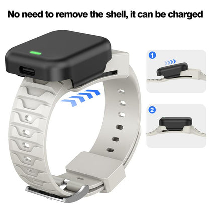 For WHOOP 4.0  Integrated TPU Watch Band(Starlight) - Watch Bands by buy2fix | Online Shopping UK | buy2fix