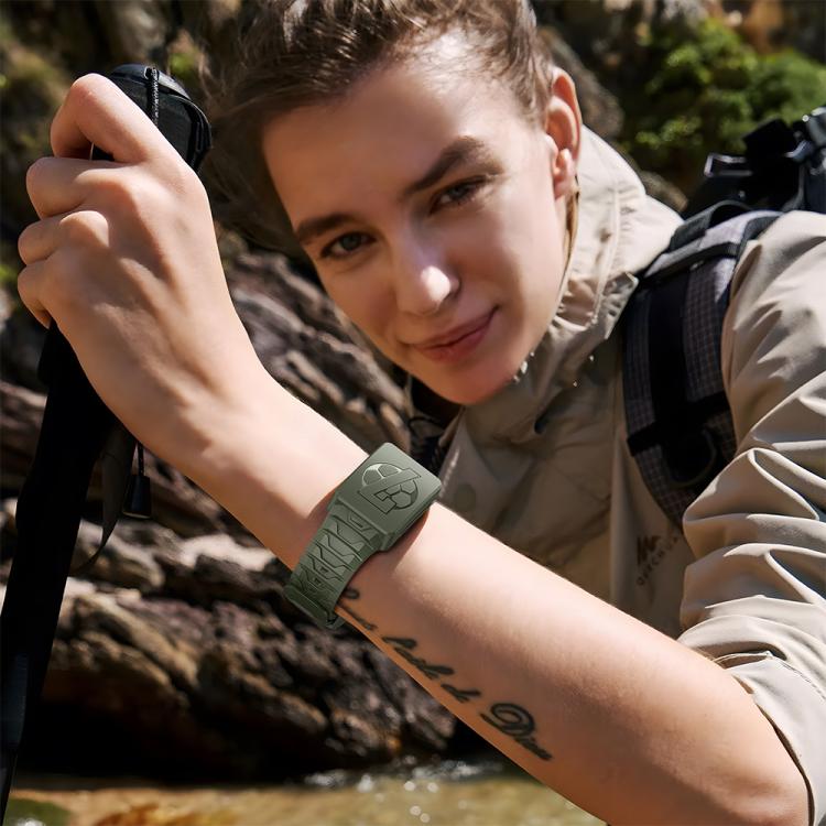 For WHOOP 4.0  Integrated TPU Watch Band(Army Green) - Watch Bands by buy2fix | Online Shopping UK | buy2fix