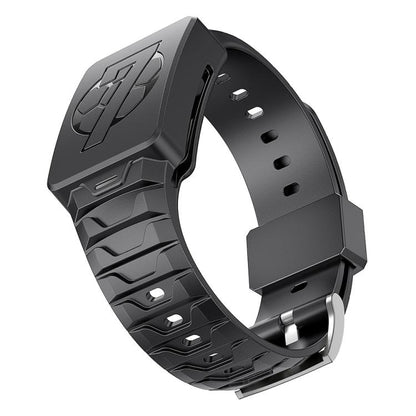 For WHOOP 4.0  Integrated TPU Watch Band(Black) - Watch Bands by buy2fix | Online Shopping UK | buy2fix