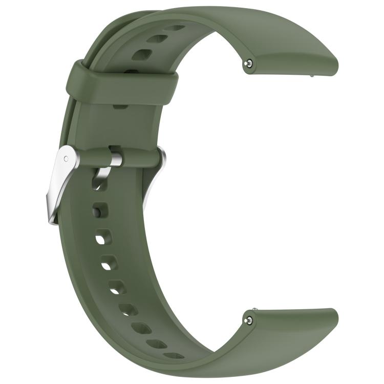 For CMF Watch 3 Pro / CMF Watch Pro2 Solid Color Silicone Watch Band(Dark Green) - Watch Bands by buy2fix | Online Shopping UK | buy2fix