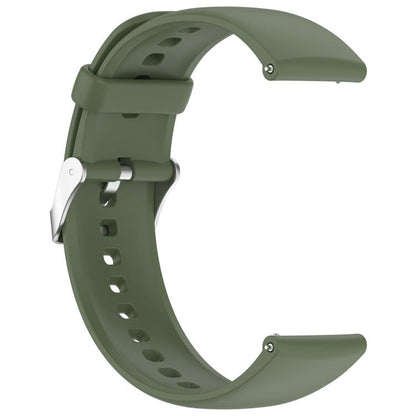For CMF Watch 3 Pro / CMF Watch Pro2 Solid Color Silicone Watch Band(Dark Green) - Watch Bands by buy2fix | Online Shopping UK | buy2fix