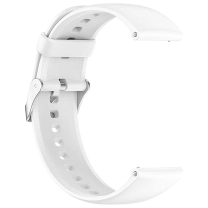 For CMF Watch 3 Pro / CMF Watch Pro2 Solid Color Silicone Watch Band(White) - Watch Bands by buy2fix | Online Shopping UK | buy2fix