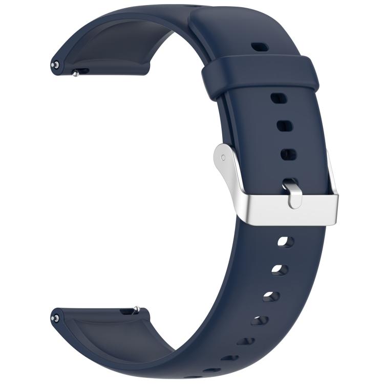 For CMF Watch 3 Pro / CMF Watch Pro2 Solid Color Silicone Watch Band(Navy Blue) - Watch Bands by buy2fix | Online Shopping UK | buy2fix