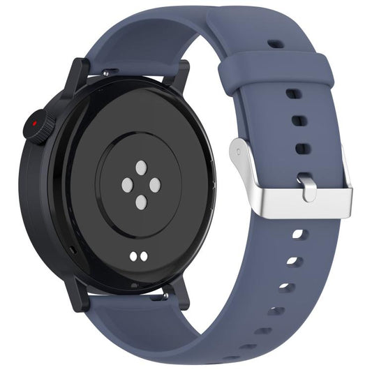 For CMF Watch 3 Pro / CMF Watch Pro2 Solid Color Silicone Watch Band(Blue Gray) - Watch Bands by buy2fix | Online Shopping UK | buy2fix