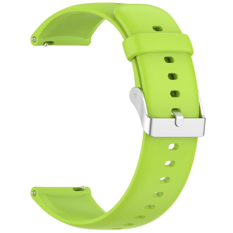 For CMF Watch 3 Pro / CMF Watch Pro2 Solid Color Silicone Watch Band(Lime) - Watch Bands by buy2fix | Online Shopping UK | buy2fix