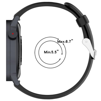 For CMF Watch 3 Pro / CMF Watch Pro2 Solid Color Silicone Watch Band(White) - Watch Bands by buy2fix | Online Shopping UK | buy2fix