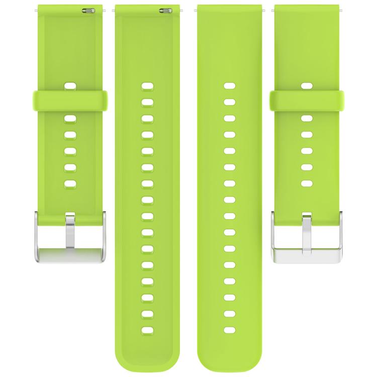 For CMF Watch 3 Pro / CMF Watch Pro2 Solid Color Silicone Watch Band(Lime) - Watch Bands by buy2fix | Online Shopping UK | buy2fix