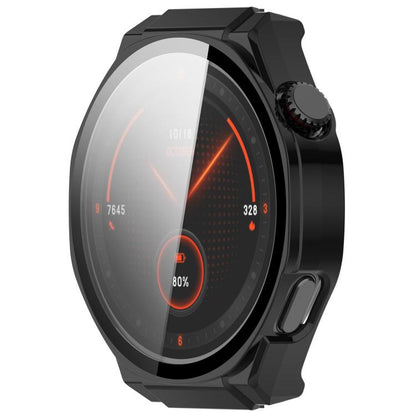 For Honor Watch 5 Ultra Tempered Film Integrated PC Watch Protective Cover(Black) - Watch Cases by buy2fix | Online Shopping UK | buy2fix