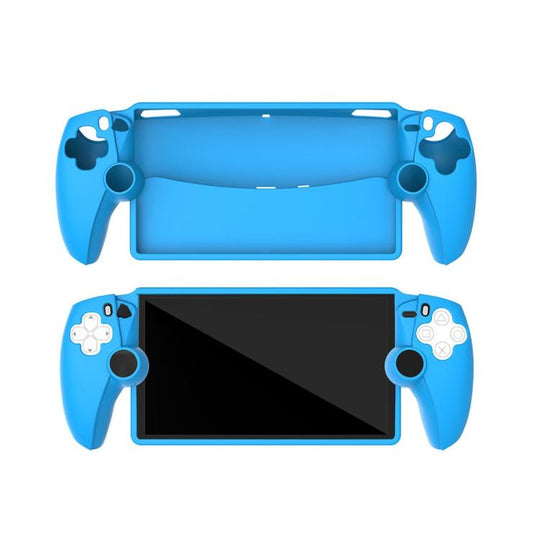 For Sony PS5  Game Console Silicone Protective Case(Blue)