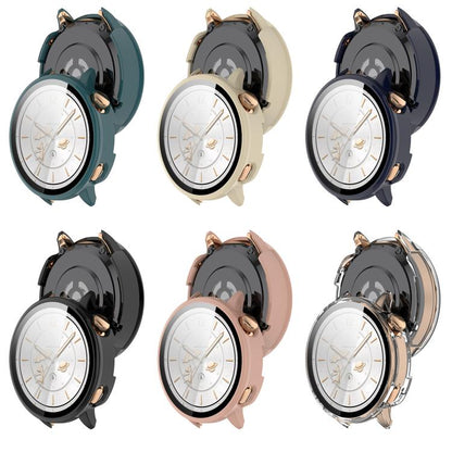 For OnePlus Watch 3 43mm Tempered Film Integrated PC Watch Protective Cover(Transparent) - Watch Case by buy2fix | Online Shopping UK | buy2fix
