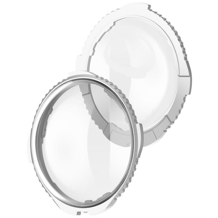 For Insta360 X5 Rotating Optical Tempered Glass Lens Guard Protective Cover(Silver) - Protective Film & Stickers by buy2fix | Online Shopping UK | buy2fix