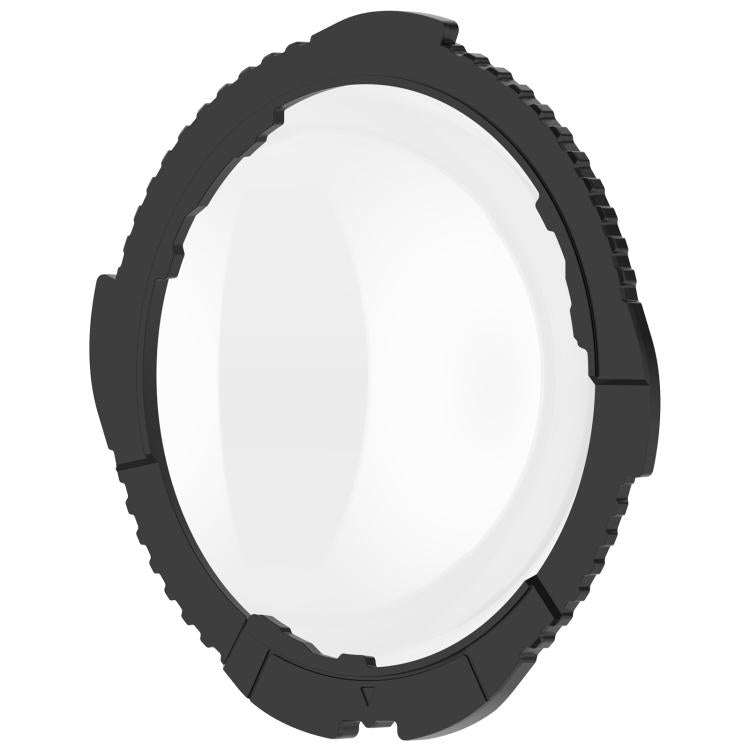 For Insta360 X4 Rotating Optical Tempered Glass Lens Guard Protective Cover(Black) - Protective Film & Stickers by buy2fix | Online Shopping UK | buy2fix