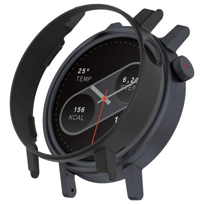 For CMF Watch 3 Pro Half Coverage Hollowed PC Watch Protective Cover(Black) - Watch Case by buy2fix | Online Shopping UK | buy2fix