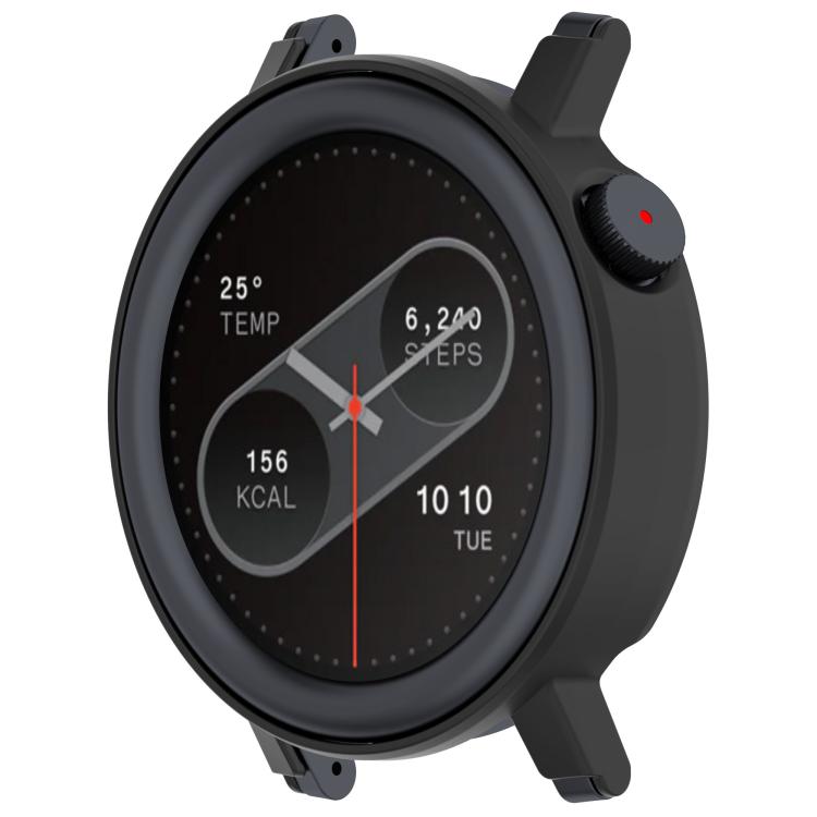 For CMF Watch 3 Pro Half Coverage Hollowed PC Watch Protective Cover(Black) - Watch Case by buy2fix | Online Shopping UK | buy2fix