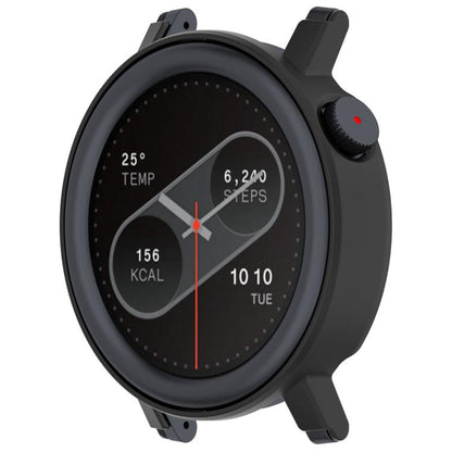 For CMF Watch 3 Pro Half Coverage Hollowed PC Watch Protective Cover(Black) - Watch Case by buy2fix | Online Shopping UK | buy2fix