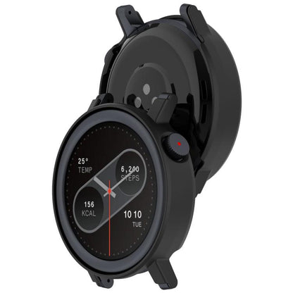For CMF Watch 3 Pro Half Coverage Hollowed PC Watch Protective Cover(Black) - Watch Case by buy2fix | Online Shopping UK | buy2fix