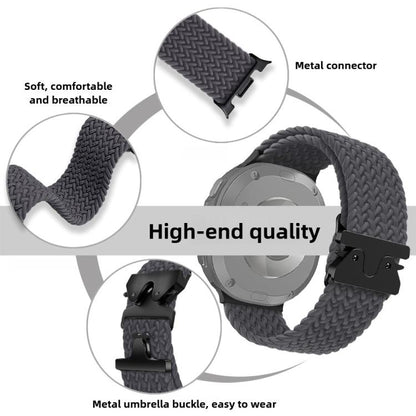 For Samsung Galaxy Watch8 / Watch8 Classic Parachute Buckle Braided Nylon Watch Band(Starlight) - Watch Bands by buy2fix | Online Shopping UK | buy2fix