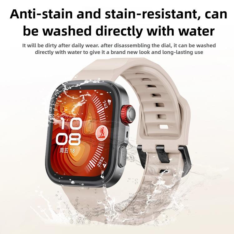 For Huawei Watch Fit3 / Fit4 / Fit4 Pro Wave Black Buckle Silicone Watch Band(Blue) - Watch Bands by buy2fix | Online Shopping UK | buy2fix