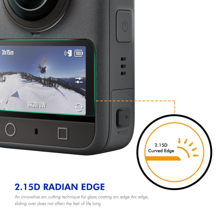 For DJI Osmo 360 ENKAY Hat-Prince 0.2mm 9H Tempered Glass Screen Protector Film - Protective Film & Stickers by ENKAY | Online Shopping UK | buy2fix