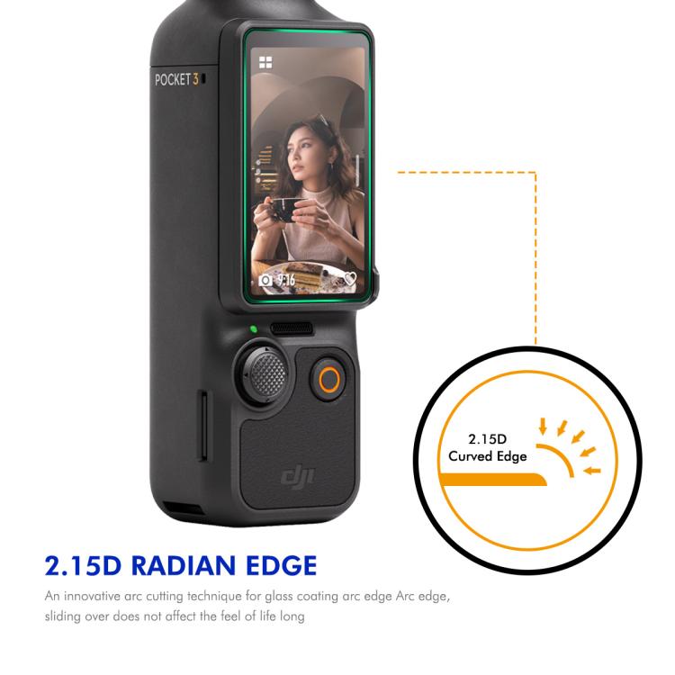 For DJI Osmo Pocket 3 ENKAY Hat-Prince 0.2mm 9H Tempered Glass Screen Protector Film - Protective Film & Stickers by ENKAY | Online Shopping UK | buy2fix