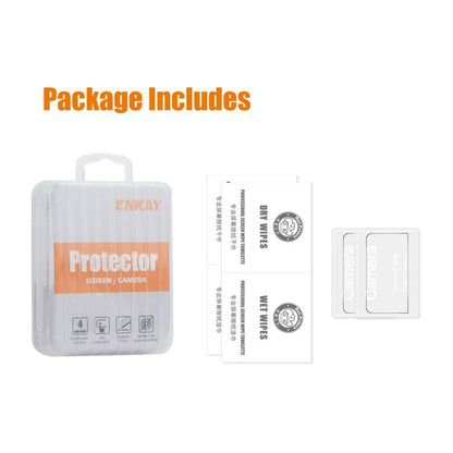 For DJI Osmo 360 2pcs ENKAY Hat-Prince 0.2mm 9H Tempered Glass Screen Protector Watch Film - Protective Film & Stickers by ENKAY | Online Shopping UK | buy2fix