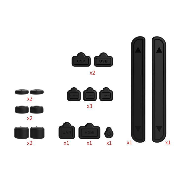 For Nintendo Switch 2 DOBE Game Console Dust Plug + Joystick Cap Set - Cases by DOBE | Online Shopping UK | buy2fix