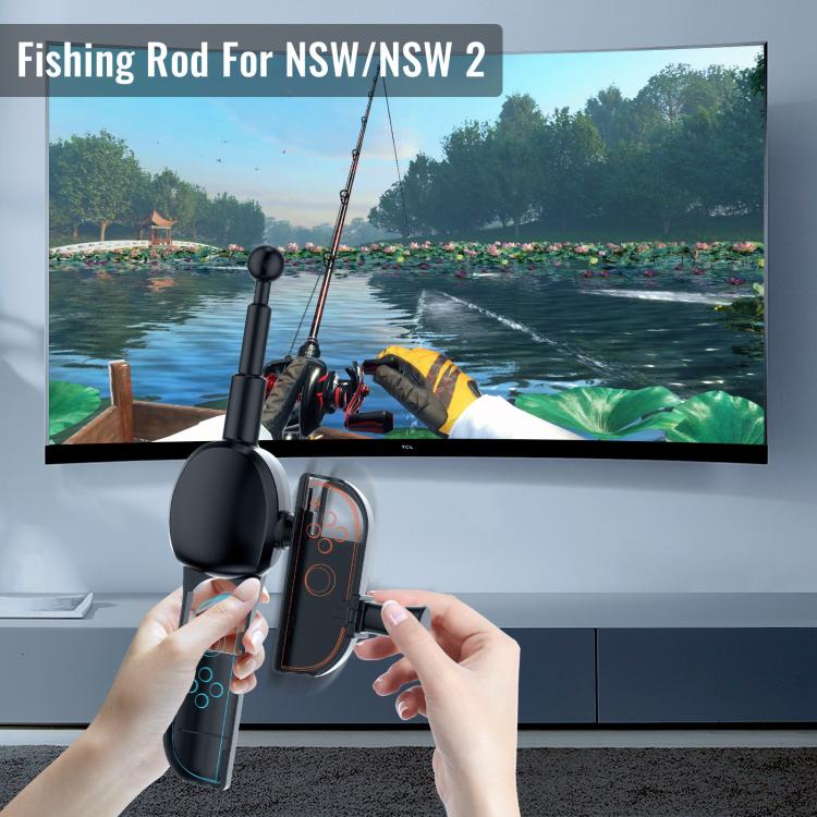 For Nintendo Switch 2 Left and Right Handle Fishing Rod Grip - Gamepads by buy2fix | Online Shopping UK | buy2fix