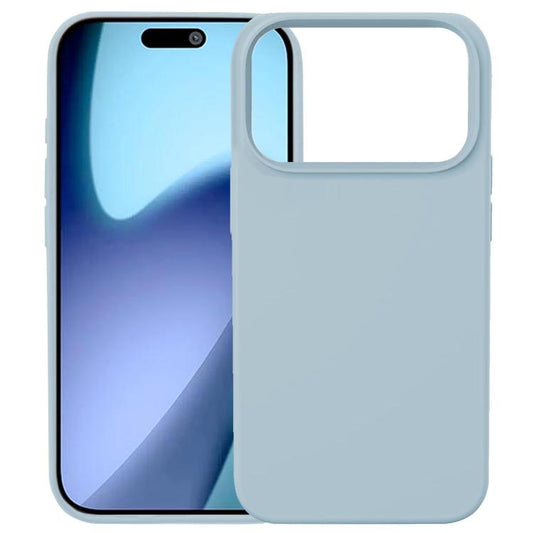 For iPhone 17 Pro Max Kalebol Solid Color Simple All-inclusive Liquid Silicone Phone Case(Light Blue) - iPhone 17 Pro Max Cases by Kalebol | Online Shopping UK | buy2fix