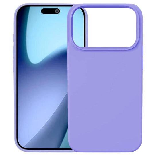 For iPhone 18 Pro Max / 17 Pro Max Kalebol Solid Color Simple All-inclusive Liquid Silicone Phone Case(Purple)
