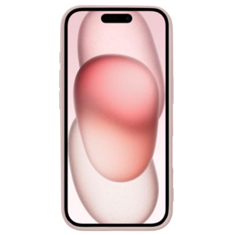 For iPhone 17 Kalebol Solid Color Simple All-inclusive Liquid Silicone Phone Case(Pink) - iPhone 17 Cases by Kalebol | Online Shopping UK | buy2fix