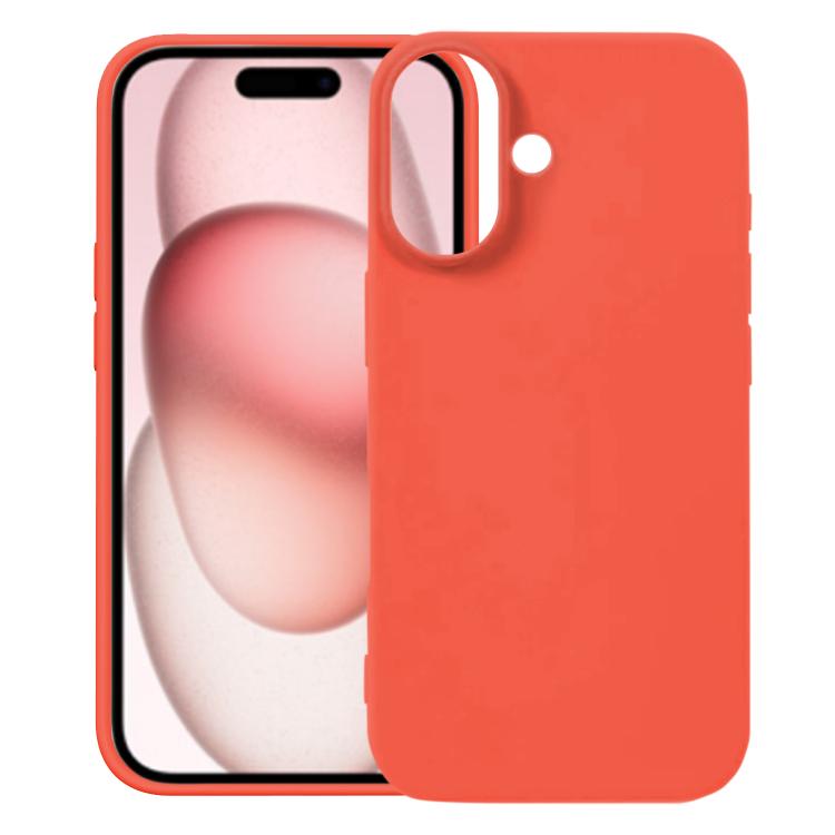 For iPhone 17 Kalebol Solid Color Simple All-inclusive Liquid Silicone Phone Case(Orange) - iPhone 17 Cases by Kalebol | Online Shopping UK | buy2fix