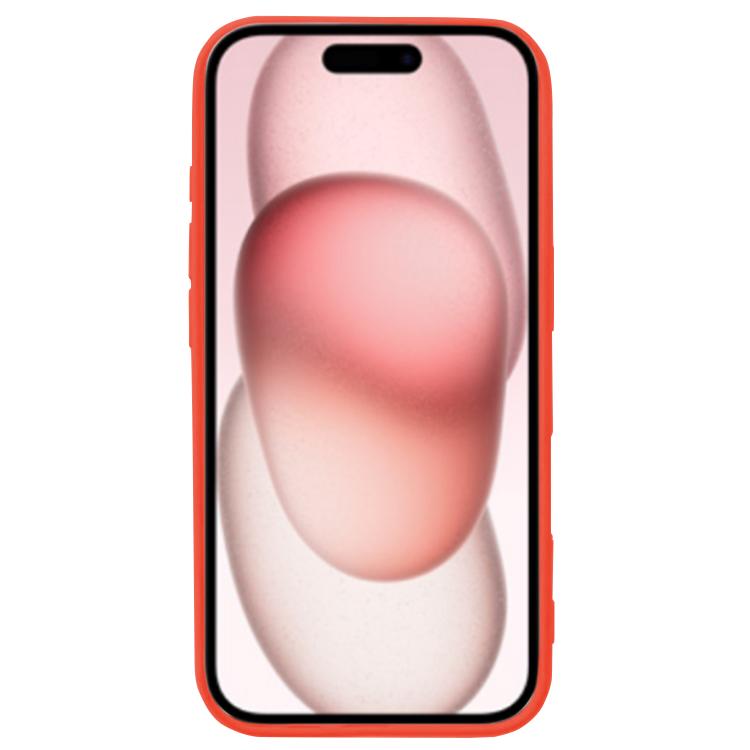 For iPhone 17 Kalebol Solid Color Simple All-inclusive Liquid Silicone Phone Case(Orange) - iPhone 17 Cases by Kalebol | Online Shopping UK | buy2fix