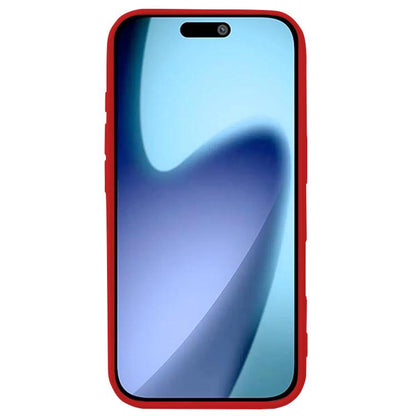 For iPhone Air Kalebol Solid Color Simple All-inclusive Liquid Silicone Phone Case(Red) - iPhone Air Cases by Kalebol | Online Shopping UK | buy2fix