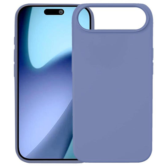 For iPhone Air Kalebol Solid Color Simple All-inclusive Liquid Silicone Phone Case(Lilac)