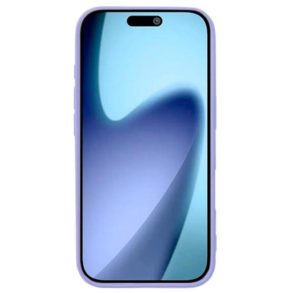 For iPhone 17 Air Kalebol Solid Color Simple All-inclusive Liquid Silicone Phone Case(Purple) - iPhone 17 Air Cases by Kalebol | Online Shopping UK | buy2fix
