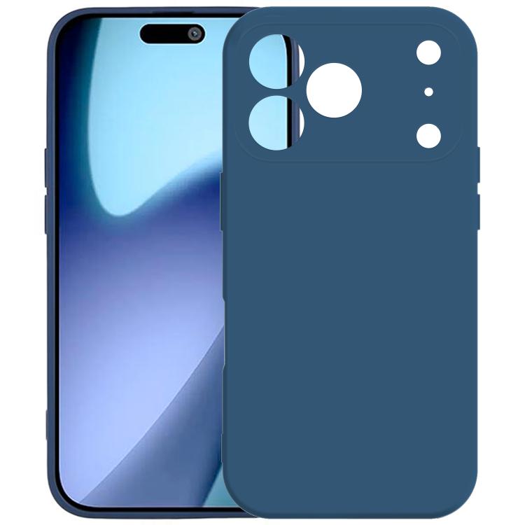 For iPhone 17 Pro Max Kalebol Precise Cutouts Solid Color TPU Phone Case(Blue) - iPhone 17 Pro Max Cases by Kalebol | Online Shopping UK | buy2fix