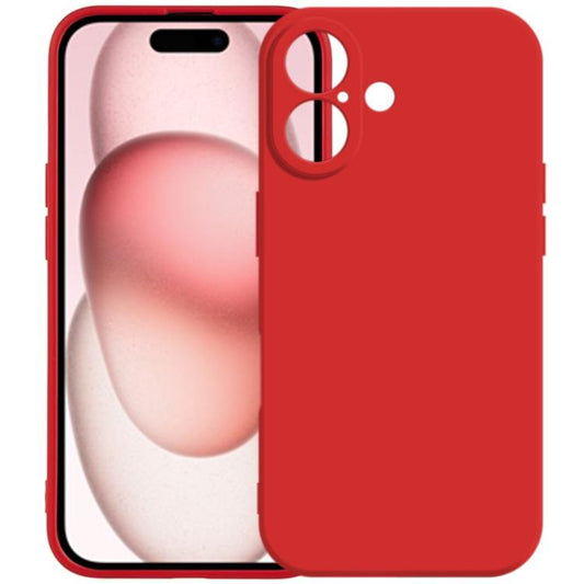 For iPhone 17 Kalebol Precise Cutouts Solid Color TPU Phone Case(Red) - iPhone 17 Cases by Kalebol | Online Shopping UK | buy2fix