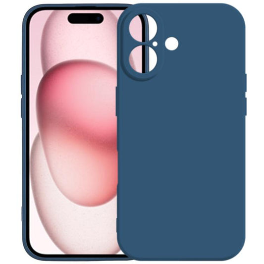 For iPhone 17 Kalebol Precise Cutouts Solid Color TPU Phone Case(Blue) - iPhone 17 Cases by Kalebol | Online Shopping UK | buy2fix