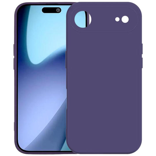 For iPhone Air Kalebol Precise Cutouts Solid Color TPU Phone Case(Roland Purple)