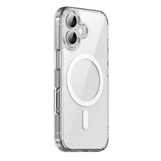 For iPhone 17 Kalebol Ice-clear MagSafe Anti-drop Phone Case(Transparent)